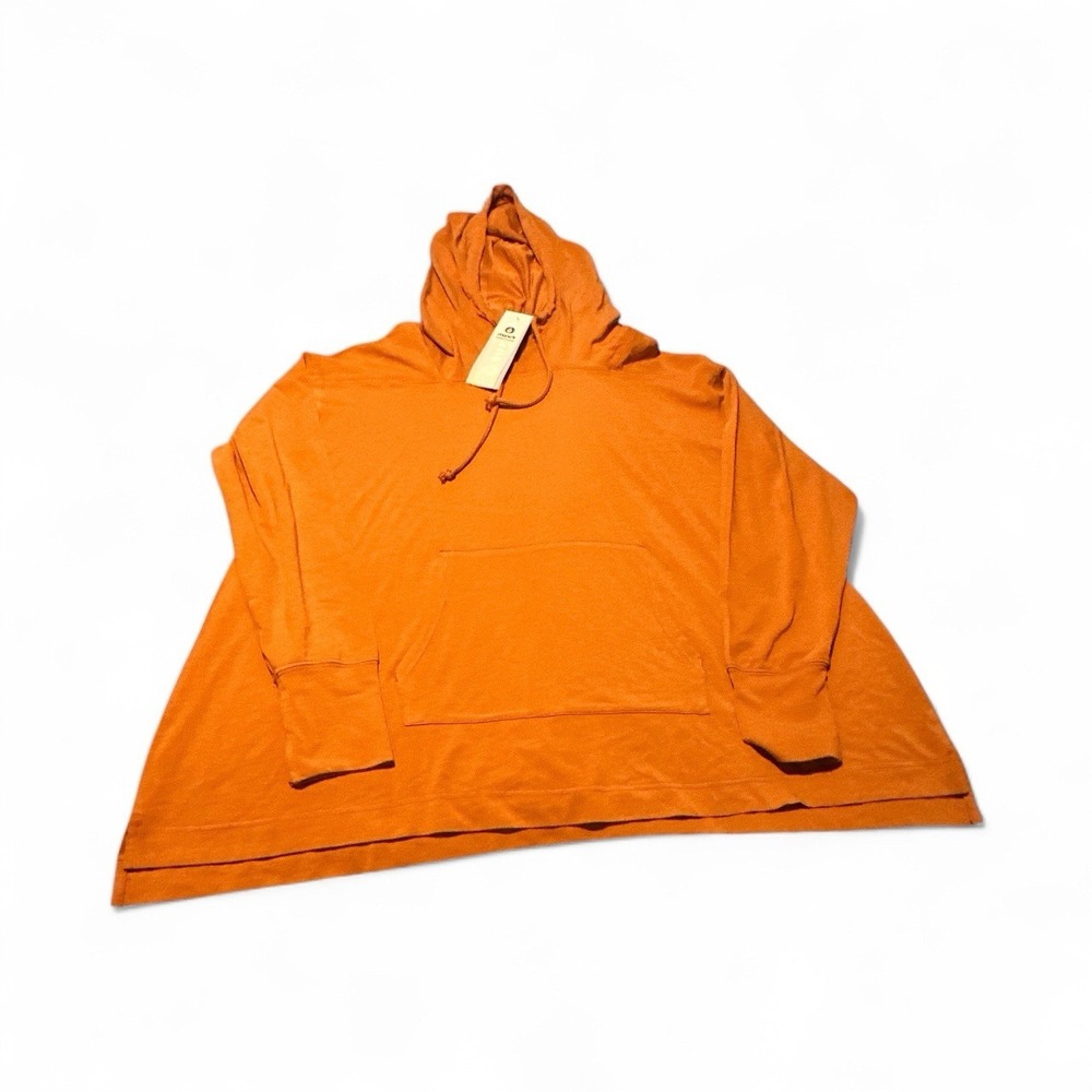Mono B Hoodie Size Med Women Long Sleeve Gold ‎ Atleisure Sporty NWT